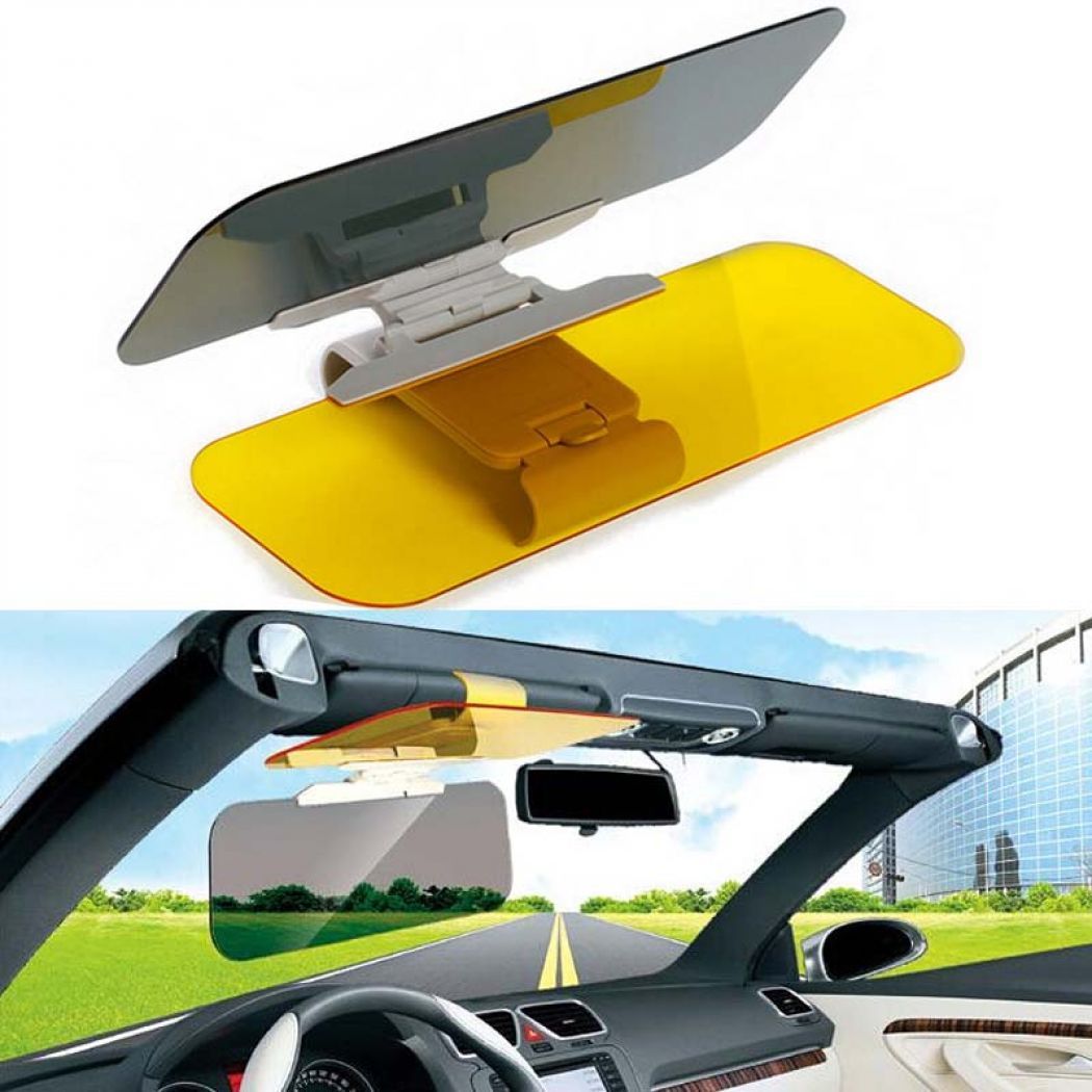 1 Car Anti Glare Dual Lens HD Vision Visor in Pakistan